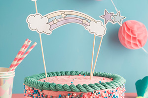 Birthday cake for boys and girls wit featuring anniversary, baby shower, and
