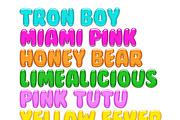 Gummy Bear Styles, a Layer Style Add-On by Brian White Design Goods (Thumbnail 2 of 4)