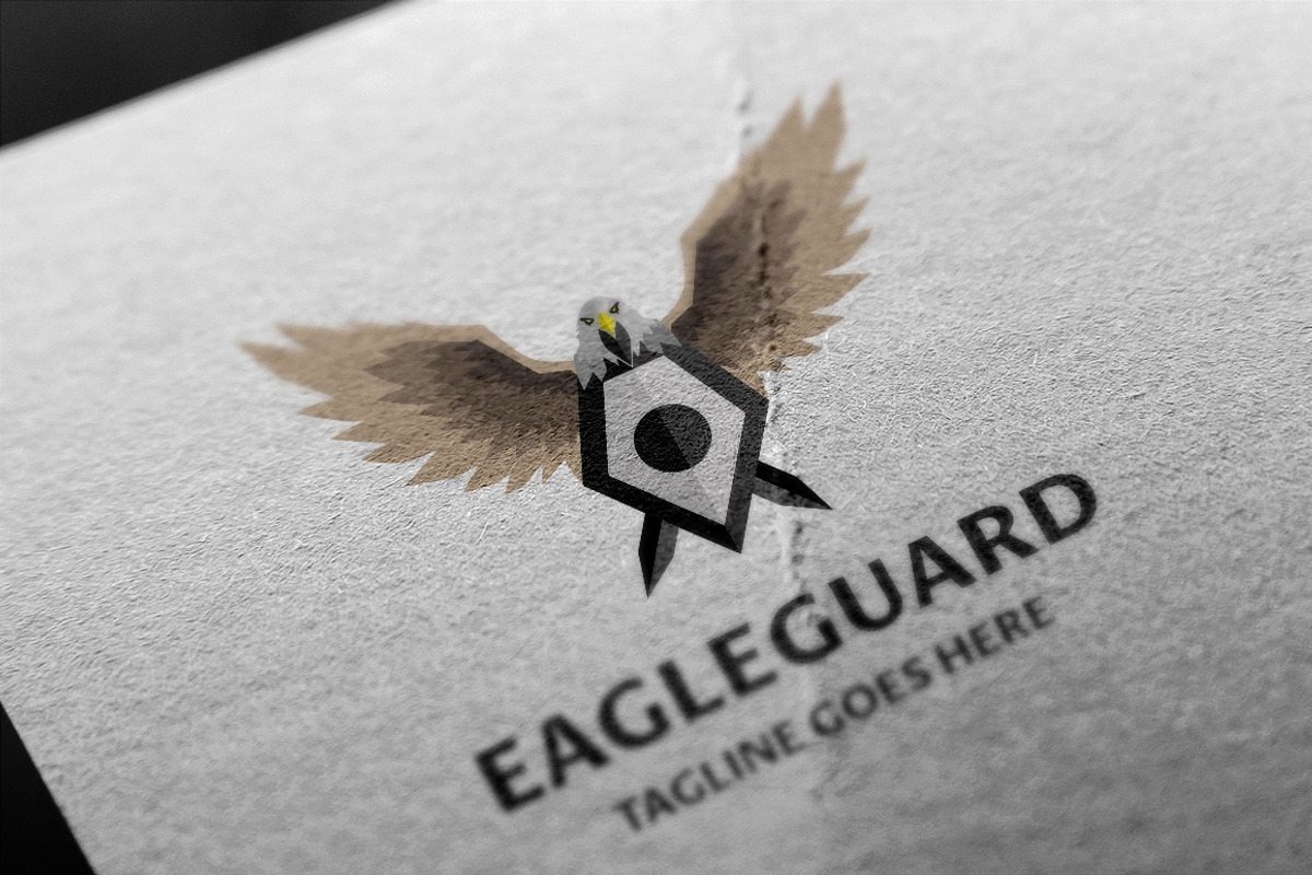 Eagle Guard Logo, a Branding & Logo Template by Design_Planet