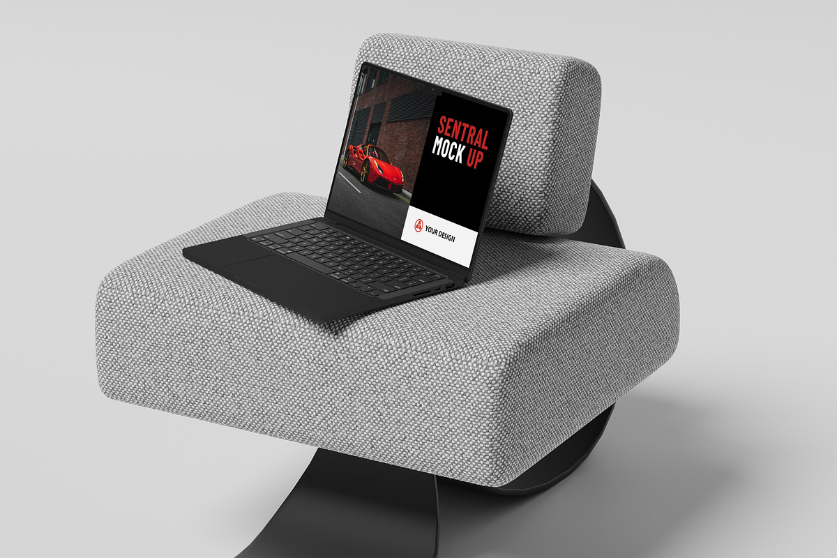Laptop mockup, an Android Mockup by kebunmockup (Photo 4 of 5)
