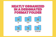 Bacteria and Viruses Icons, a Solid Icon by Flat Icons (Thumbnail 6 of 7)