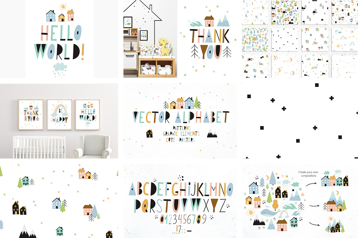 KIDS BUNDLE 2, an Animal Illustration by Lesya Skripak (Photo 6 of 11)