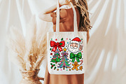 Preppy Santa Doodles Png, Christmas, an Illustration by Daily.Designs (Thumbnail 4 of 5)