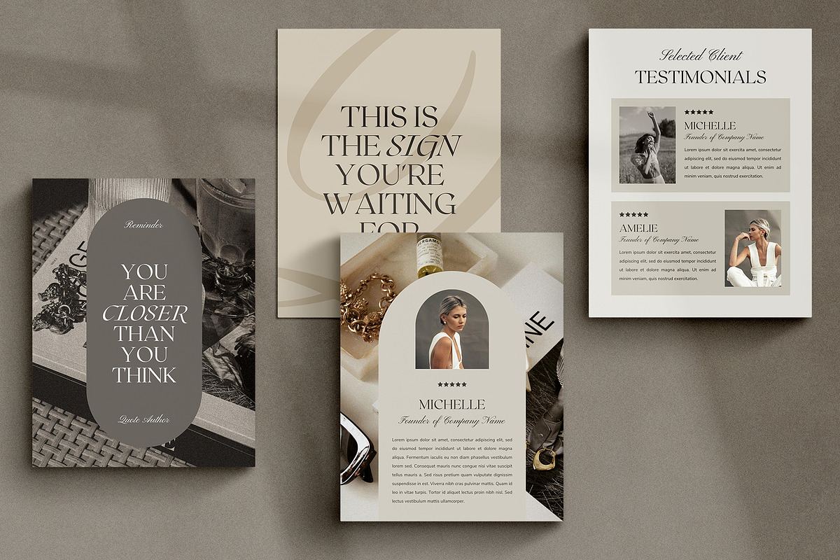 Classic Ebook Template CANVA, a Magazine Template by Studio Loire (Photo 12 of 17)