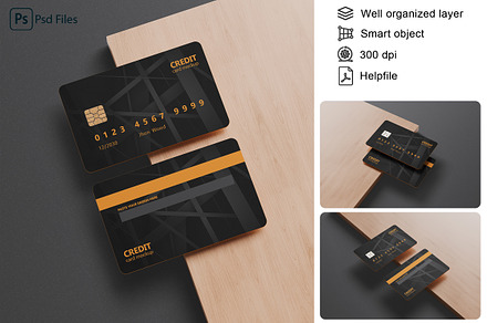 Credit Card Mockup