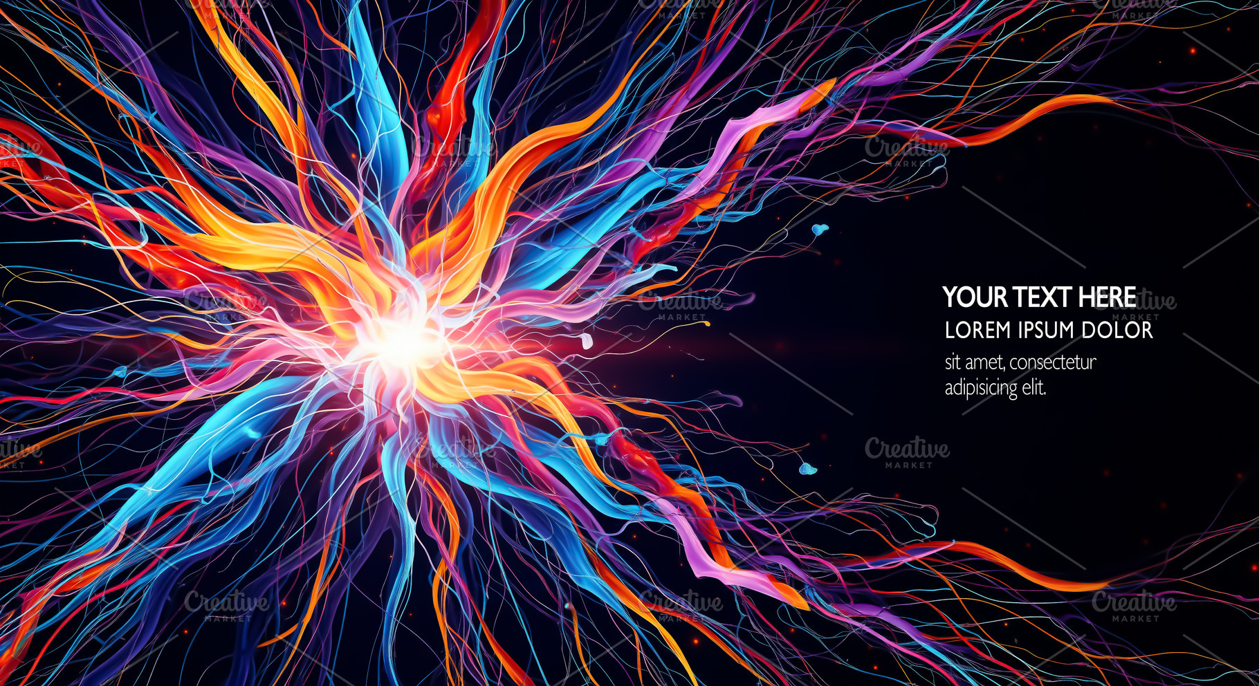 Abstract Energy Explosion, a Background Photo by angellodeco