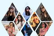 Collage Photo Frame Design Bundle, a Print Template by MRI STUDIO (Thumbnail 19 of 52)