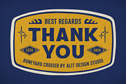 Boneyard Cruiser Typeface, a Sans Serif Font by alit design (Thumbnail 20 of 20)