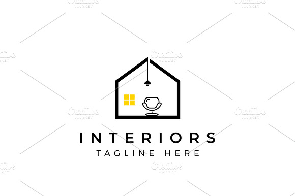Interior Architecture Logo Design preview 3