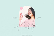 Migela Font, a Handwritten Font by vuuuds (Thumbnail 6 of 9)