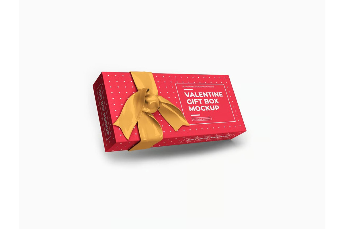 Gift Box Mockup Template Set, a Packaging Mockup by DesignRushMarket (Photo 6 of 11)