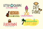 Lovely Puppy - Sweet Collection Set, a Sans Serif Font by Dm Studio (Thumbnail 3 of 10)