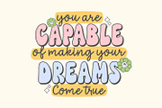 Dreamy Sunday - Groovy Retro Font, a Handwritten Font by Keithzo (Thumbnail 4 of 8)
