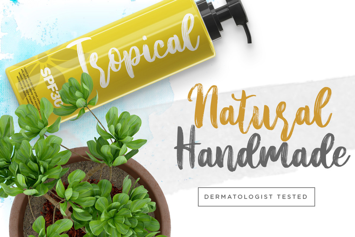Merlyan Brush Business Font preview 5