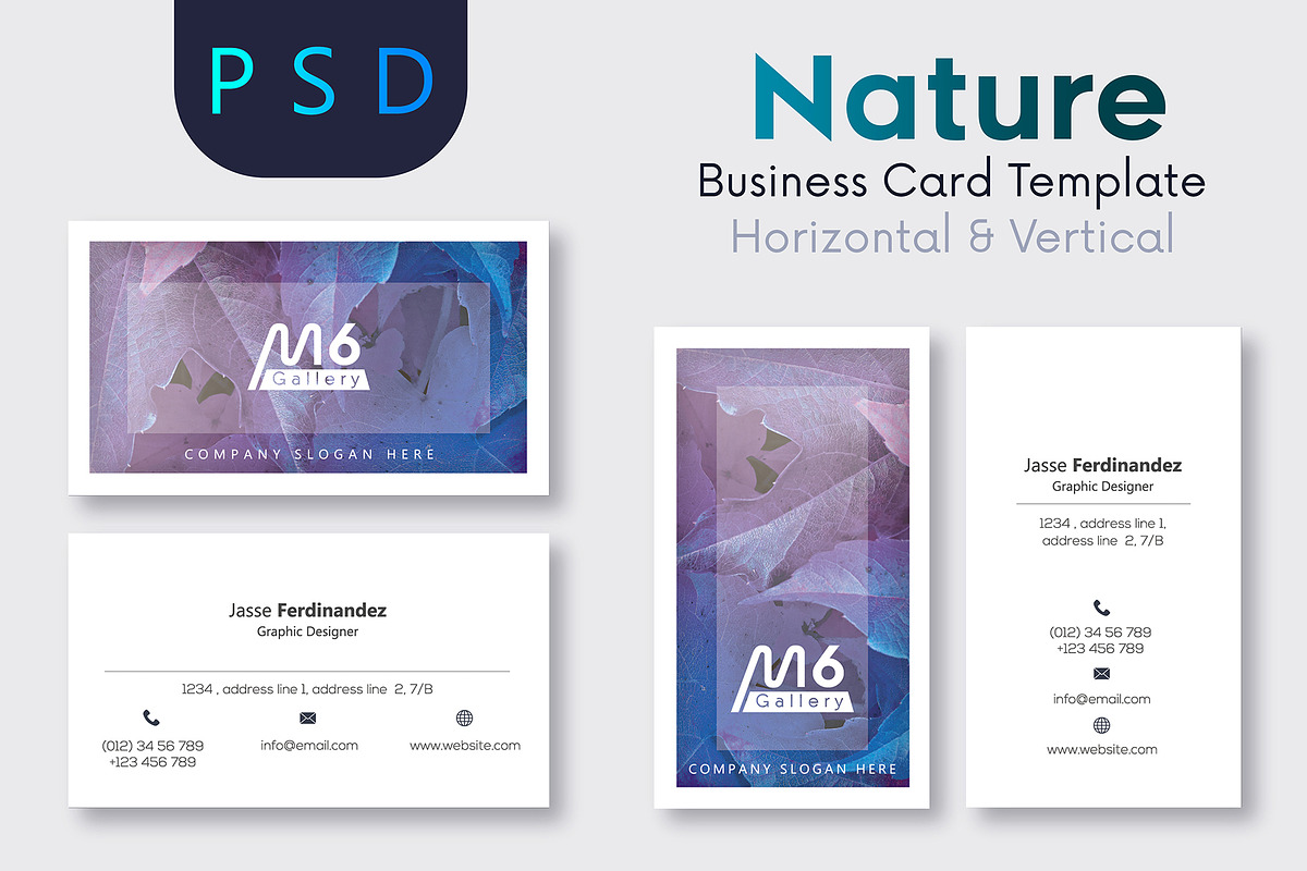 Unique 50 Business Card Bundle, a Business Card Template by M6 Gallery (Photo 92 of 151)