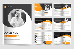 Business Brochure template design, a Brochure Template by Tanuart