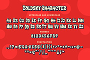Boldsky a Playful Font, a Sans Serif Font by Blankids Studio (Thumbnail 7 of 8)