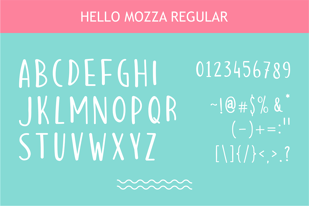 Hello Mozza, a Font by figuree studio (Photo 6 of 9)