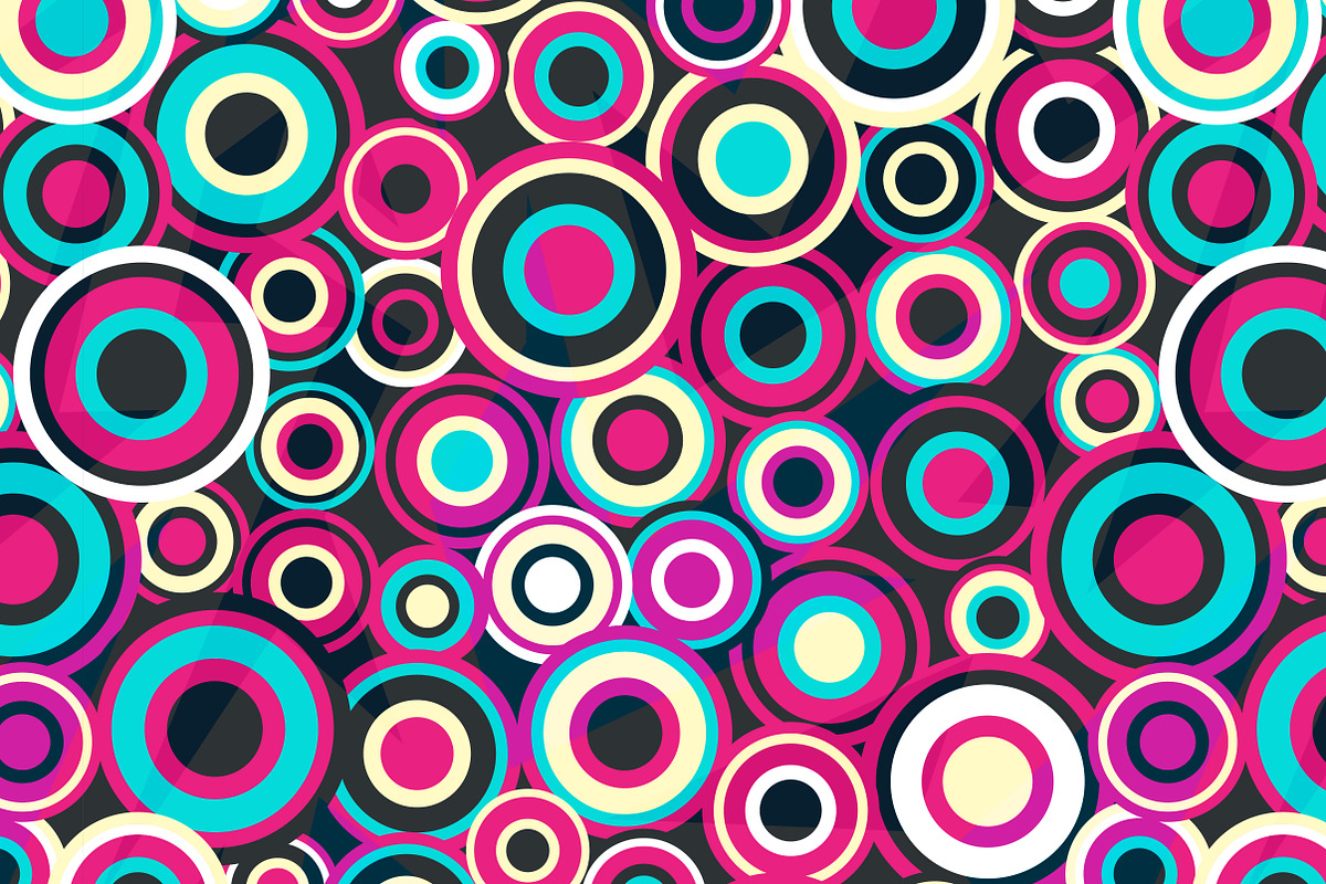 Psychedelic Patterns Pack, a Pattern Graphic by Gudiny (Photo 11 of 11)