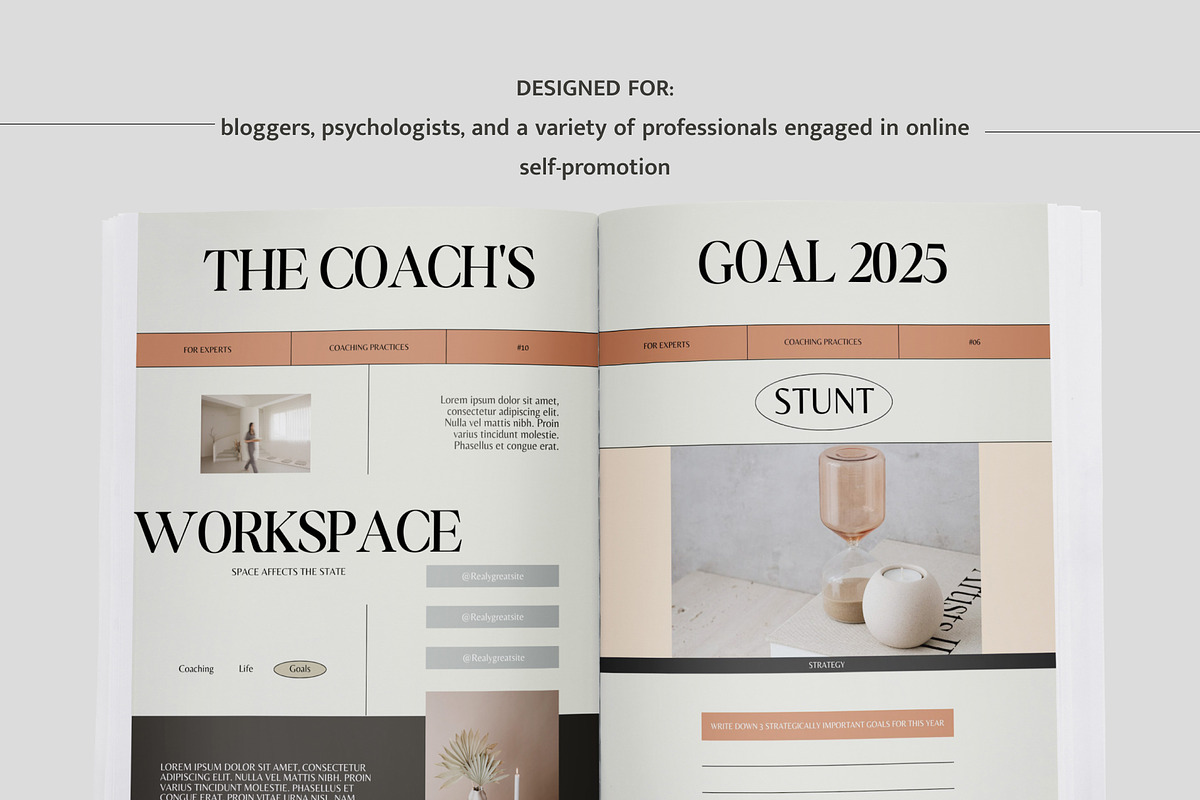 SIMON - Editorial Aesthetic Workbook, a Print Template by AESTETHIC_STUDIO (Photo 7 of 10)