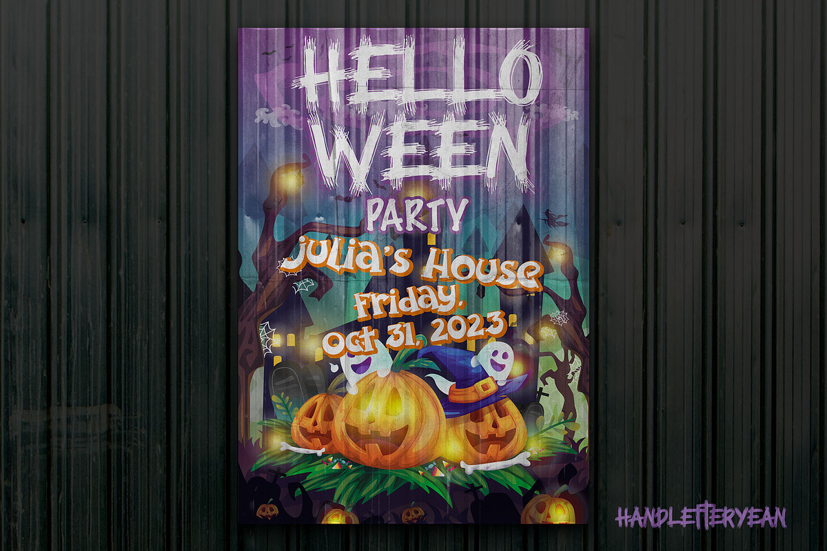 Hay Scary, a Font by HandletterYean (Photo 3 of 7)