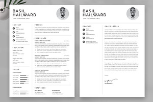 Canva Resume Template / CV