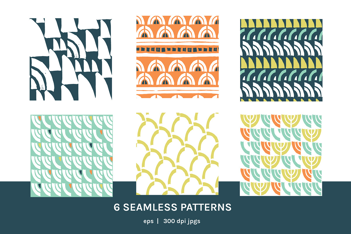 Tribal Woodblock | Mini Patterns, a Pattern Graphic by The Collective ...