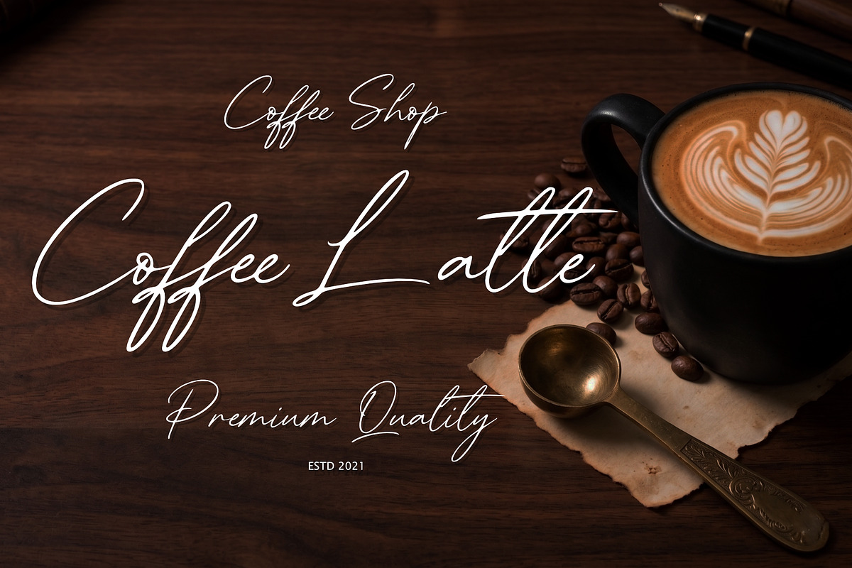 Mabriella - Stylish Signature Script, a Script Font by Sealoung (Photo 5 of 10)