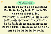 Magedo – Psychedelic Font, a Sans Serif Font by Craft Supply Co. (Thumbnail 5 of 8)