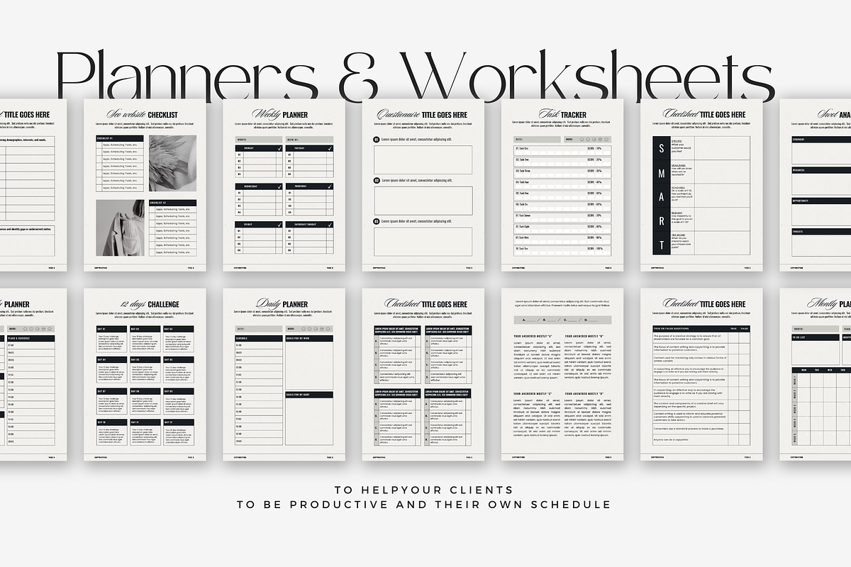 Canva Copywritting Ebook WorkBook So, a Magazine Template by Lovely Confetti (Photo 8 of 8)