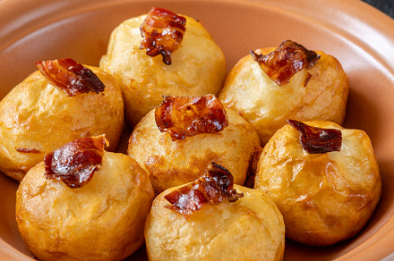 Potato parmesan balls, a Food & Drink Photo by Alexander Prokopenko