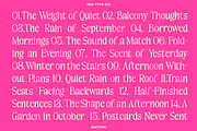 TAN-EDITION, a Sans Serif Font by TanType (Thumbnail 10 of 10)