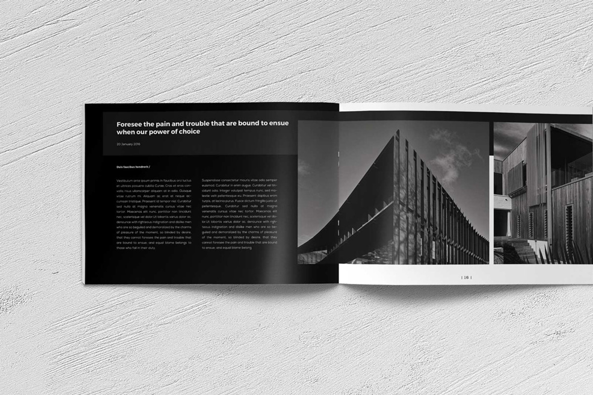 Architecture Brochure, a Brochure Template by New Lines (Photo 7 of 12)