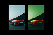 Green Movie Photo Template, a Layer Style Add-On by Design Squad (Thumbnail 4 of 7)