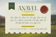 Anavel Elegance, a Serif Font by Burntilldead (Thumbnail 5 of 11)