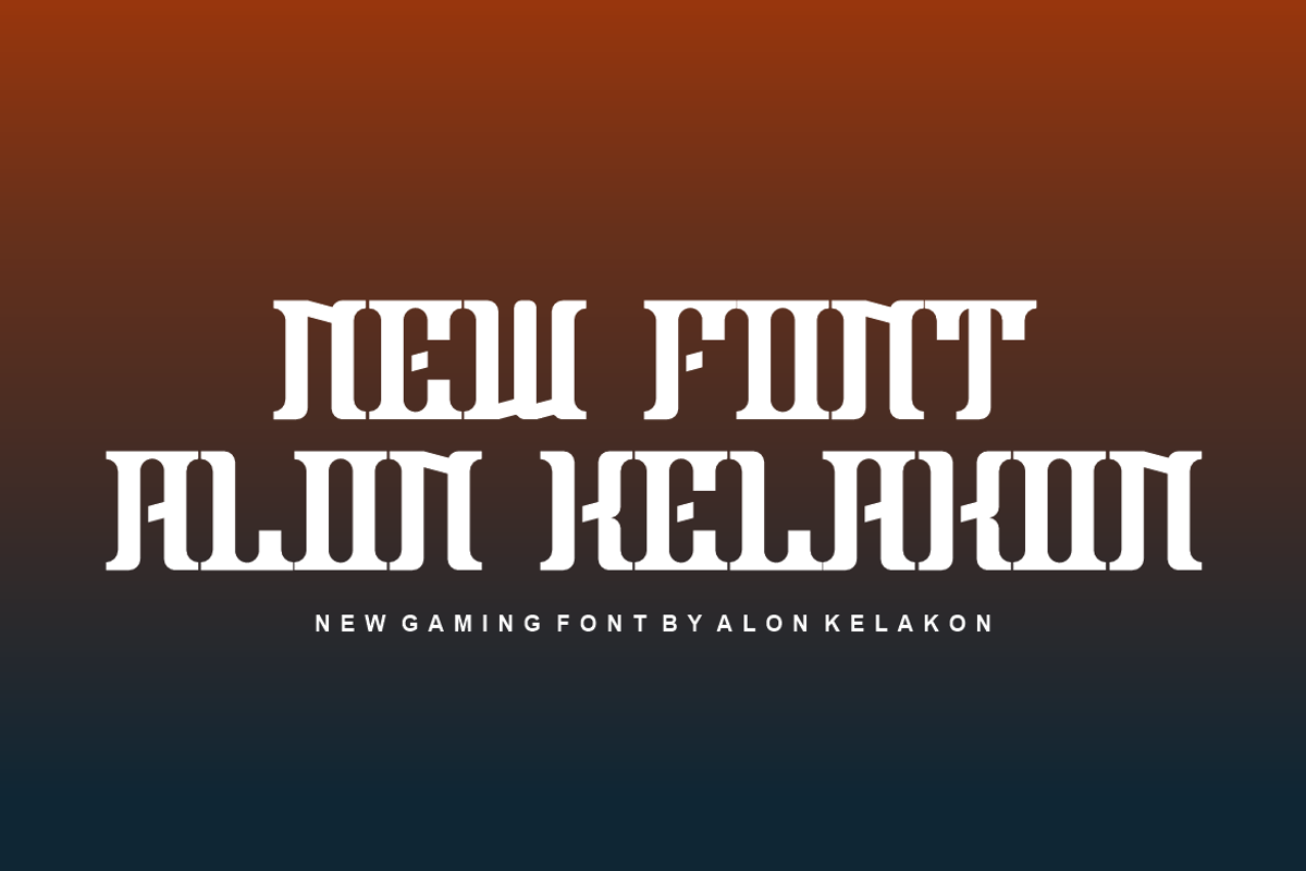 Game Geman Font, a Serif Font by alon kelakon (Photo 3 of 5)