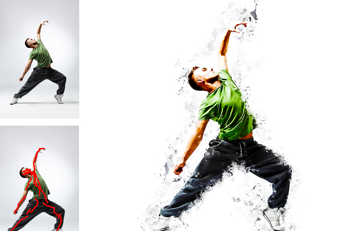 Poster Art Photoshop Action, an Action Add-On by MRI STUDIO (Photo 11 of 13)