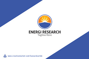 Energy Research Logo Template