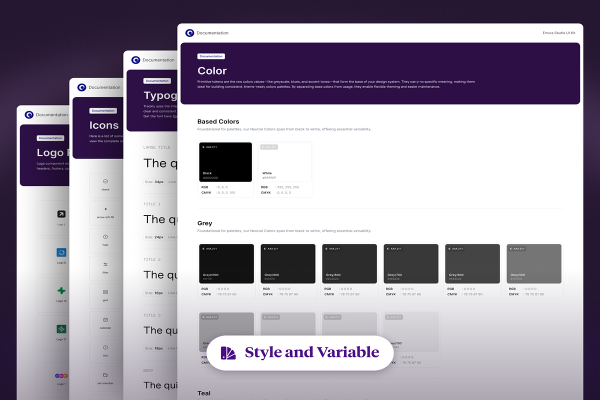 Task Management Dashboard UI Kit preview 4