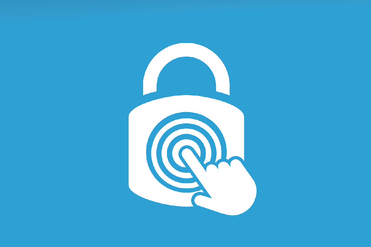 Vector lock and click logo, a Branding & Logo Template by GraphiShop