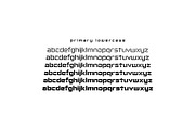 Contra Display Typeface, a Sans Serif Font by Steven K Strawbridge (Thumbnail 5 of 9)