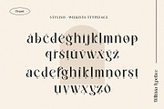 Wilkista - Ligature Typeface, a Serif Font by Graphicxell (Thumbnail 15 of 18)