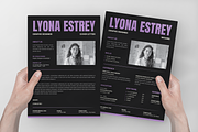 Modern Minimalist CV Resume, a Resume Template by Annora Studio (Thumbnail 4 of 6)