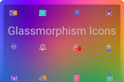Glassmorphism Icons Set, a Graphic by Neha Guleria (Thumbnail 2 of 2)