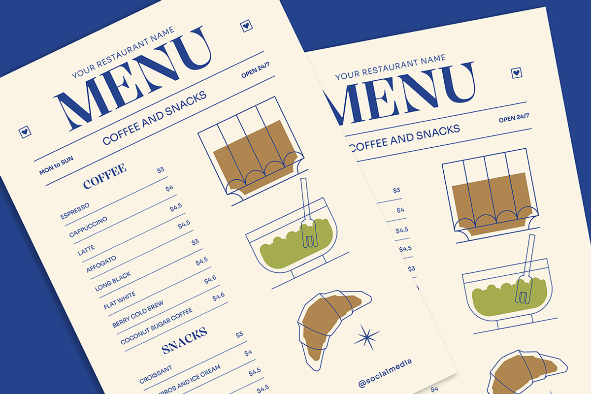 Clean and Minimalist Menu, a Templates & Theme by Gumico Studio. (Photo 3 of 3)
