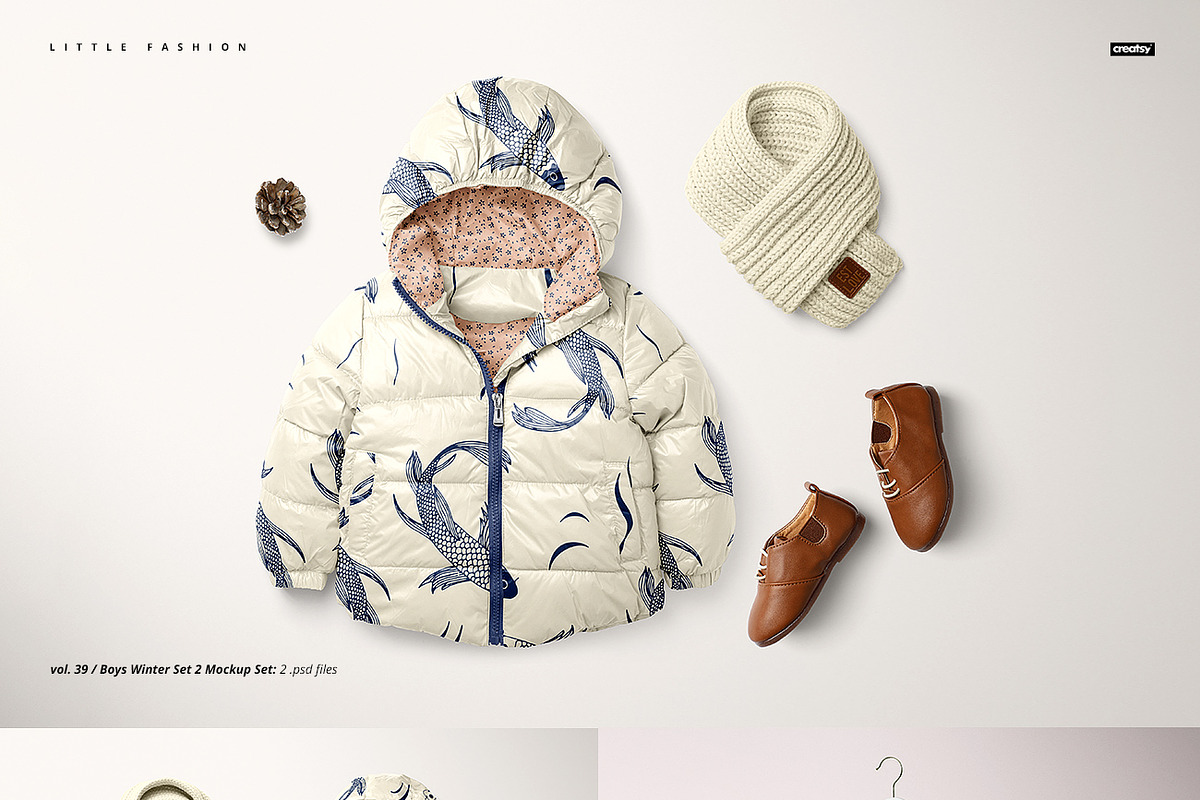 Little Fashion Apparel Mockup Bundle, a Hoody Mockup by creatsy5 (Photo 14 of 15)