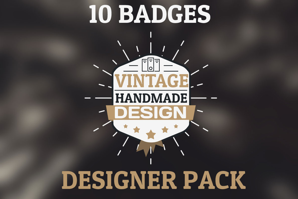 Old vintage pack. 10 HQ badges, a Templates & Theme by Nerokanji_Designs (Photo 1 of 2)