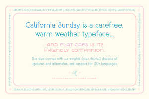 California Sunday Font Duo