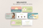 Canva Colorful Vibrant Website, a Landing Page Template by HAYAG Creatives (Thumbnail 5 of 8)