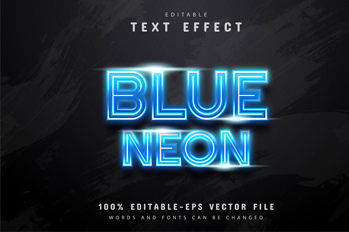 40 Neon text effect editable, a Plug-in Add-On by Aglonemadesign (Photo 19 of 20)